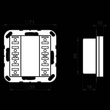 A5248TSM Jung Tastsensor-Modul 24 V AC/DC 4-kanalig 8 Schaltpunkte Produktbild Additional View 1 S