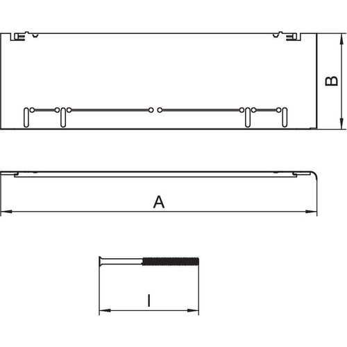 7410164 OBO ASH350-3 215270 Höhenausgleich-Bausatz für Estrichhöhe 2 Produktbild Additional View 1 L