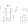 3SE5122-0CA00 Siemens Basisschalter Gehäuse Metall 1S 1Ö ohne Antriebskopf Produktbild Additional View 2 S