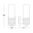 007874 Steinel L 260 LED Sensor - Außenleuchte Produktbild Additional View 2 S