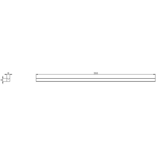 8UD1900-2WA00 Siemens Verlängerungs welle 300mm Produktbild Additional View 1 L