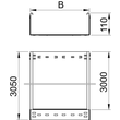 6059842 OBO SKSMU 130 FS Kabelrinne SKSMU ungelocht, mit Schnellverbindung 1 Produktbild Additional View 1 S