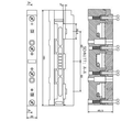 8US1923-3AA01 Siemens Sammelschienen- halter 3-pol. für 12X5(10)-30X5(10) Produktbild Additional View 1 S