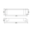 24-122752 MOLTO LUCE LED Konverter VST 50W IP20 24VDC, nicht dimmbar Produktbild Additional View 1 S