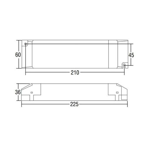 24-122752 MOLTO LUCE LED Konverter VST 50W IP20 24VDC, nicht dimmbar Produktbild Additional View 1 L