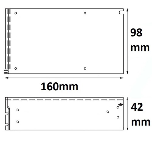 111183 Isoled Trafo 24V/DC, 250W Gitter Produktbild Additional View 1 L