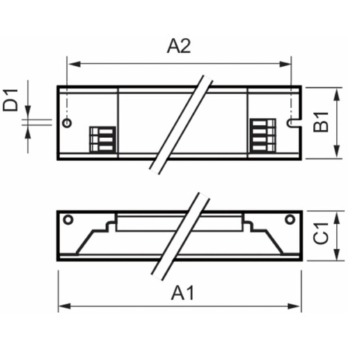 86351200 Philips HF-P 254/255 TL5 HO/PLL III 220-240V IDC Produktbild Additional View 1 L