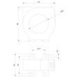 3UL2303-1A Siemens Differenzstromwandler 55mm Durchmesser 30mA Produktbild Additional View 2 S