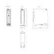 6ES7531-7NF10-0AB0 SIEMENS Simatic S7-1500 Analogeingabemodul AI 8 X U/I Produktbild Additional View 2 S