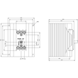 3RF2450-3AC45 Siemens HALBLEITER- SCHUETZ 3PHASIG 3RF2 AC51 50A 40 GRAD C Produktbild Additional View 2 S