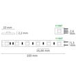 112247 ISOLED 5m LED-Flexband 24V 14,4W IP20 WW Produktbild Additional View 2 S
