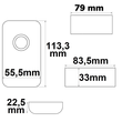 112323 ISOLED Wireless Touch Dimmer Produktbild Additional View 1 S