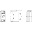 3RV2031-4WA15 Siemens Leistungsschalter 1S+1Ö 42-52A Produktbild Additional View 2 S