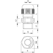 2022978 Obo V TEC VM L63 SW Kabelverschraubung vollmetrisch lang M6 Produktbild Additional View 1 S