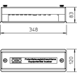 5015057 Obo 1810 Potentialausgleichsschiene  348mm  Stah Produktbild Additional View 1 S