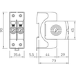 5095162 Obo V20 2 280 SurgeController V20 zweipolig 280V Produktbild Additional View 1 S