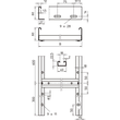 6010620 Obo SLL 620 CPS 4 FS Steigeleiter mittelschwer mit CPS Spros Produktbild Additional View 1 S