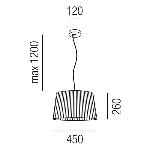 15200/45 Leuchtwurm HL Charme 1fl/Nickel/Schirm creme gerafft dm45/H26 Produktbild Additional View 1 L