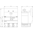 3VA9323-0RL30 Siemens Differenzstrom- schutz 3p IN=400A 0,03...30A Produktbild Additional View 2 S