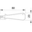 5084040 OBO LSA TOOL Auflegewerkzeug für LSA-Plus Produktbild Additional View 1 S