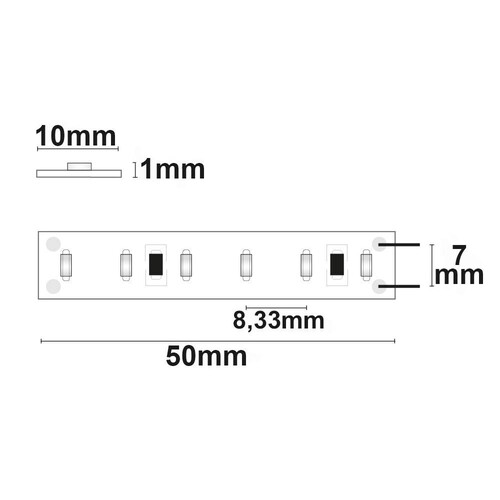 111901 ISOLED LED CRI930-Flexband 24V 15W IP20 warmweiss Produktbild Additional View 2 L