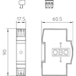 5097820 Obo VF24 AC/DC FS Blitzbarriere mit Fernsignalisierung 24V AC Produktbild Additional View 1 S