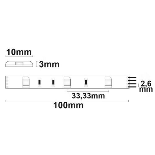 111912 Isoled 12V 7,2W IP66 RGB Produktbild Additional View 2 L