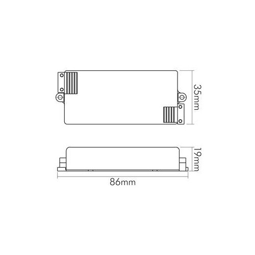 8995100000 Nobile EL-9-12V 0-9W 12VDC LED Betriebsgerät Produktbild Additional View 1 L