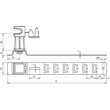 204925 DEHN Dachleitungshalter UNIsnap NIRO/K-braun H 36mm Rd 8mm Produktbild Additional View 2 S
