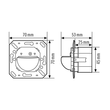 EP10426445 Esylux PD-C180i KNX Wandmontage-Präsenzmelder 180° KNX-Bus Produktbild Additional View 1 S