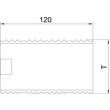 6279701 Obo GA KUP70 Kupplung universal, für Kanaltiefe 70 70x120mm  Edelstahl, Produktbild Additional View 1 S