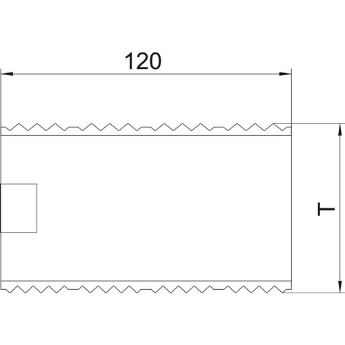 6279701 Obo GA KUP70 Kupplung universal, für Kanaltiefe 70 70x120mm  Edelstahl, Produktbild Additional View 1 L