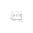 50.011-15MM Jacob PERFECT-KV-MS PG 11 Gewinde lang, Anbauverschraubung Produktbild Additional View 1 S
