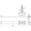 540105 DEHN Bandrohrschelle NIRO f. Fangstangen D 16mm f. 4-Kant-Profile Produktbild Additional View 1 S