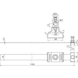 540105 DEHN Bandrohrschelle NIRO f. Fangstangen D 16mm f. 4-Kant-Profile Produktbild Additional View 1 S