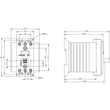 3RF2420-1AC55 Siemens Halbleiterschütz 3pol 20A 230V Steuerspannung Produktbild Additional View 2 S