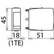 952016 DEHN Überspannungsableiter Typ 2 Varistor- Schutzmodul für DEHNguard M&S Produktbild Additional View 2 S