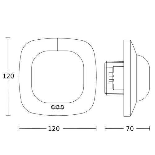 002770 Steinel IR Quattro HD COM2 Produktbild Additional View 1 L