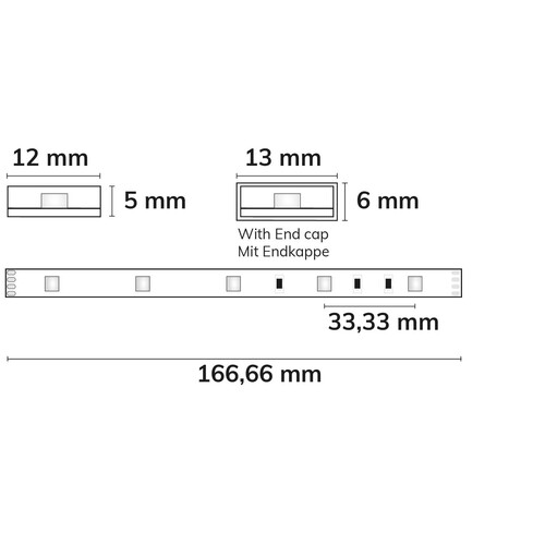 111797 Isoled LED AQUA-Flexband,24V, 7,2W/m,IP68,RGB Produktbild Additional View 2 L