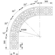 6098356 Obo WRB 90 150 FT Bogen 90° für Weitspannkabelrinne 110 110x500  Stahl Produktbild Additional View 1 S