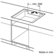 PXY875DC1E Bosch Induktionskochfeld 80cm Glaskeramik Produktbild Additional View 4 S