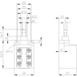 3SE5250-0LC05 Siemens Positionsschalter Kunststoff 1S 2Ö ungekapselt IP10 Produktbild Additional View 2 S