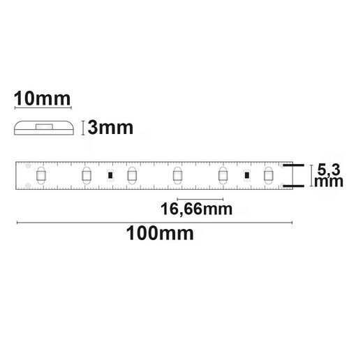 111906 Isoled LED SIL727-Flexband, 24V, 4,8W, IP66, warmweiß 5m Rolle Produktbild Additional View 2 L