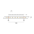 69375/300-RGBSWW Leuchtwurm LED Strip RGB-SWW 24V IP67 19,2W Rolle 3m Produktbild Additional View 1 S