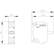 3SU1400-2AA10-3BA0 Siemens Kontaktmodul mit 1 Schaltglied, 1S Produktbild Additional View 2 S