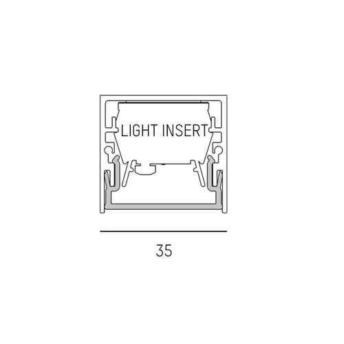 577-4300 Molto Luce Ride Linearverbinder Innenliegend Produktbild Additional View 1 L