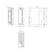 6ES7334-0CE01-0AA0 Siemens Simatic S7-300  SM3400 20pol Produktbild Additional View 1 S