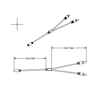 111971 Isoled 2-fach Rundstecker- Verteiler,1xIN,2xOUT Produktbild Additional View 1 S