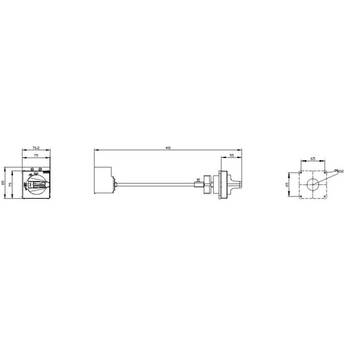 3VA9157-0FK21 Siemens TUERKUPPLUNGSDREHANTRIEB Produktbild Additional View 1 L