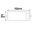 112488 Isoled Sys-One Funk-Tast-Dimmer 1-Kanal,12-36VDC Produktbild Additional View 1 S